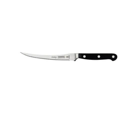 Faca Para Tomate Tramontina Century Com Lâmina Em Inox E Cabo Preto 5" Faca Para Tomate Tramontina Century Com Lâmina Em Inox E Cabo Preto 5"