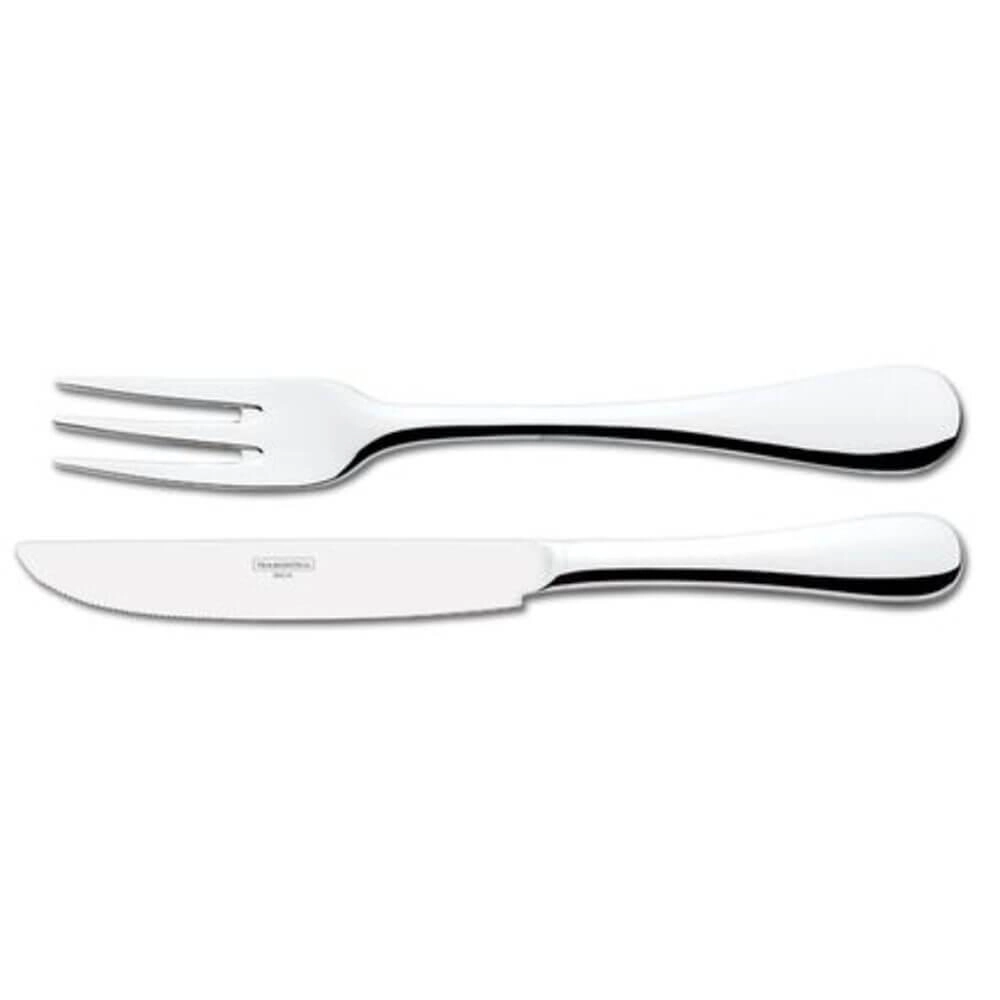 Talheres Trinchantes Para Carne Tramontina Classic Em Aço Inox Talheres Trinchantes Para Carne Tramontina Classic Em Aço Inox