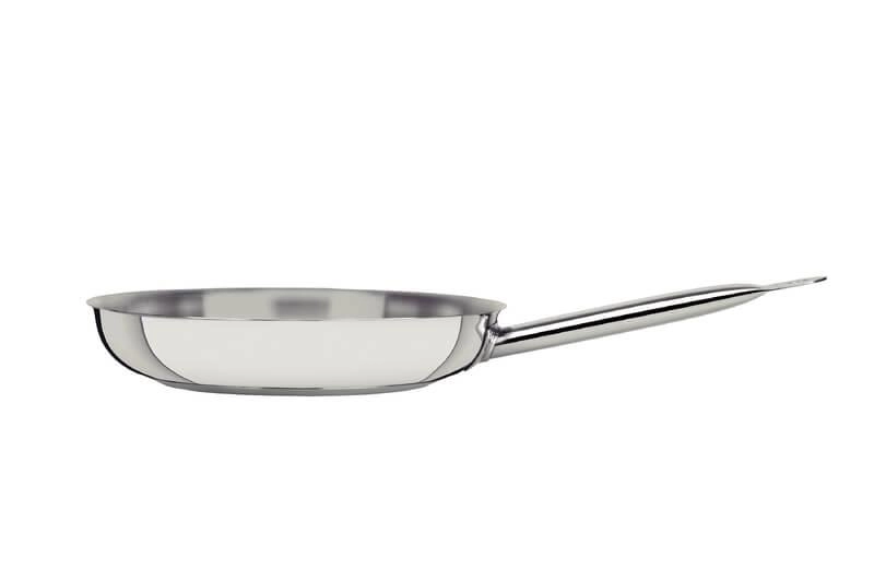 Frigideira Tramontina Professional Rasa Aço Inox Com Cabo 20cm Frigideira Tramontina Professional Rasa Aço Inox Com Cabo 20cm