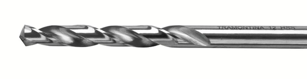 Broca Para Aço 12x151 Mm Tramontina Master Em Aço Rápido HSS DIN 338 Broca Para Aço 12x151 Mm Tramontina Master Em Aço Rápido HSS DIN 338