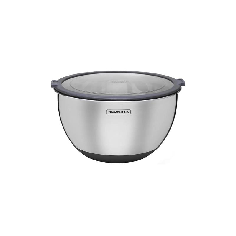 Bowl Tramontina Cucina 1,5 Litros Em Aço Inox Bowl Tramontina Cucina 1,5 Litros Em Aço Inox