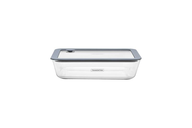 Pote De Vidro Tramontina Vittra 0,7 Litros Com Tampa Hermética De Silicone Pote De Vidro Tramontina Vittra 0,7 Litros Com Tampa Hermética De Silicone