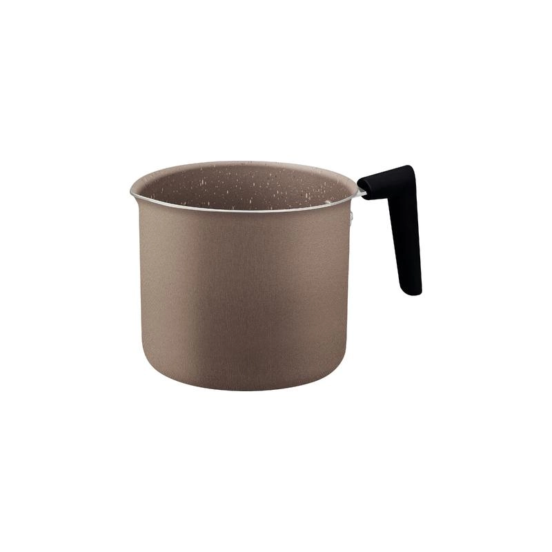 Fervedor Tramontina Milazzo Alumínio 14cm Com Revestimento Em Antiaderente Amêndoa 1,9 Litros