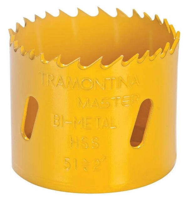 Serra Copo Bi-Metálica Tramontina 14 Mm 9/16" Master Dentes De Aço Rápido HSS Serra Copo Bi-Metálica Tramontina 14 Mm 9/16" Master Dentes De Aço Rápido HSS