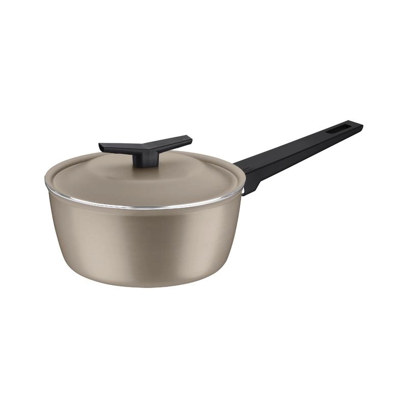 Panela Tramontina Spezia Induction Areia Em Alumínio Com Revestimento Em Antiaderente 18 Cm Panela Tramontina Spezia Induction Areia Em Alumínio Com Revestimento Em Antiaderente 18 Cm