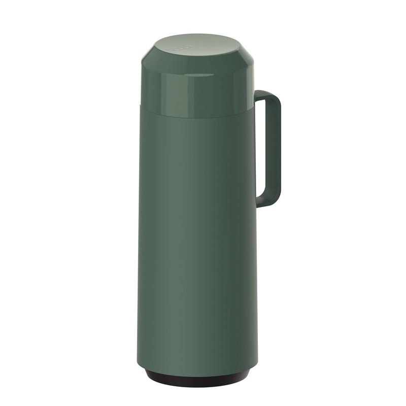 Garrafa Térmica Tramontina Exata Verde Com Ampola De Vidro E Tampa Rosqueável 1 Litro Garrafa Térmica Tramontina Exata Verde Com Ampola De Vidro E Tampa Rosqueável 1 Litro