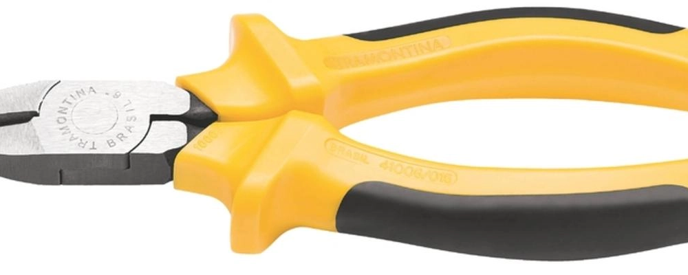 Alicate Corte Diagonal Isolado Tramontina 6" Master Empunhadura Dupla Injeção Alicate Corte Diagonal Isolado Tramontina 6" Master Empunhadura Dupla Injeção