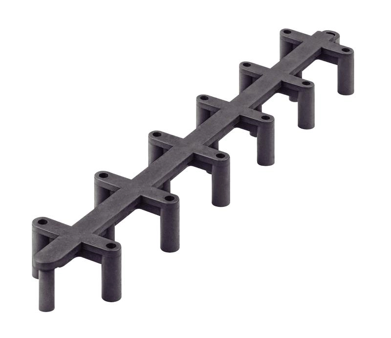 Espaçador Plástico Multiapoio Tramontina Tipo Centopeia 25x243mm Para Ferragens Saco Com 100 Unidades