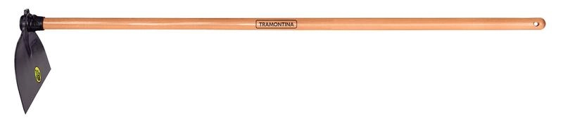 Enxada Larga Pesada Tramontina 2,5 Em Aço Com Cabo De Madeira 150cm