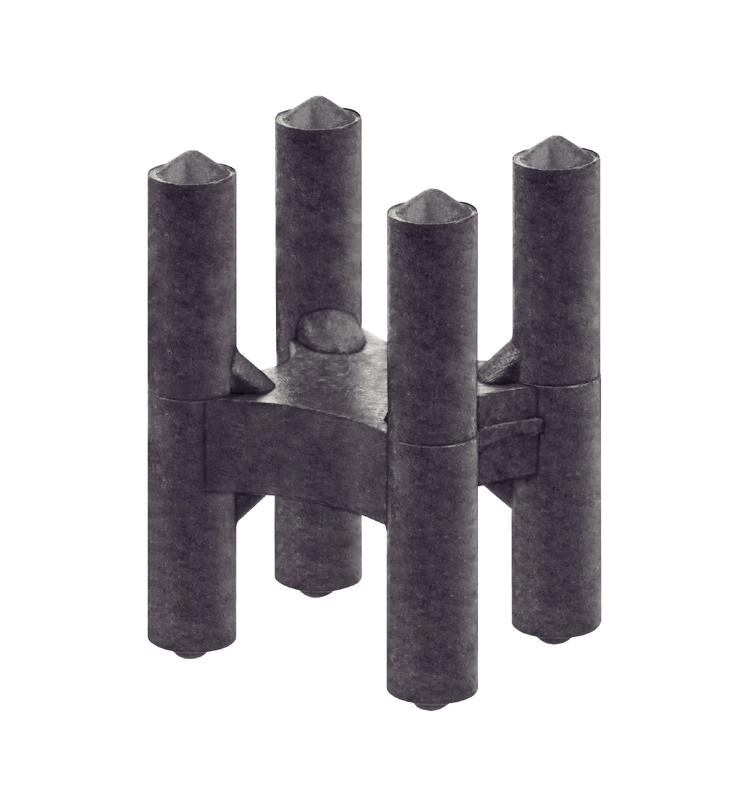Espaçador Plástico Tramontina Tipo Cadeirinha 25x30mm Para Ferragens Saco Com 100 Unidades Espaçador Plástico Tramontina Tipo Cadeirinha 25x30mm Para Ferragens Saco Com 100 Unidades