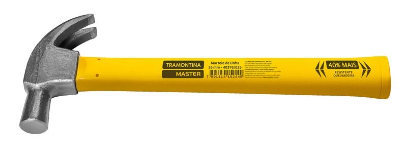 Martelo De Unha Tramontina MASTER 25mm Com Cabo Em Polímero De Engenharia Martelo De Unha Tramontina MASTER 25mm Com Cabo Em Polímero De Engenharia