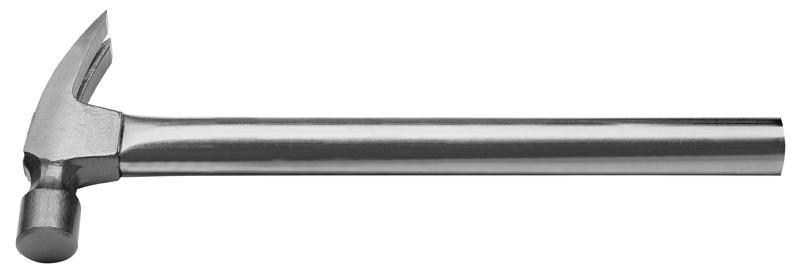 Martelo De Unha Tramontina MASTER 16 Oz Perfil Reto Com Cabo Tubular