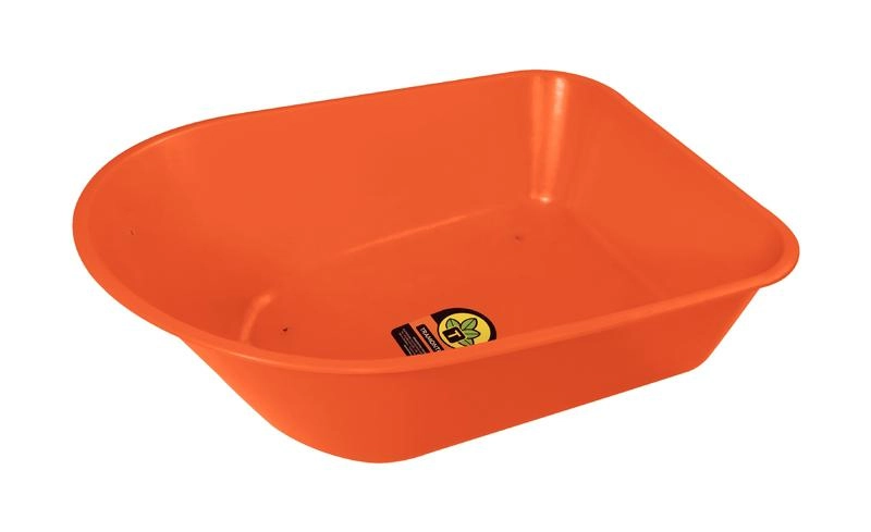 Caçamba Funda Tramontina Em Plástico Laranja 55 Litros Caçamba Funda Tramontina Em Plástico Laranja 55 Litros