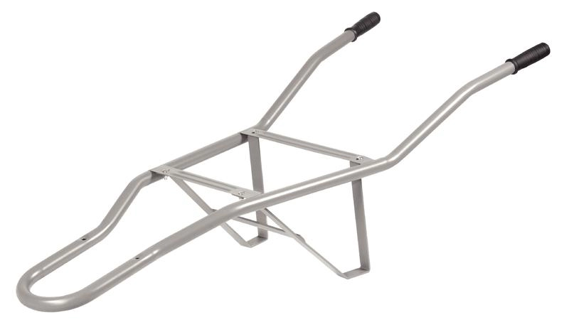 Conjunto De Braços Para Carrinho De Mão Tramontina Em Aço Tubular 1,5mm Cinza