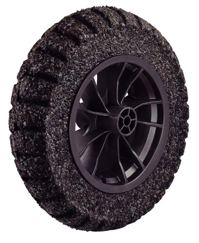 Roda 8" Para Carrinho De Mão Tramontina Plástica Com Pneu Maciço Em Borracha Macia Roda 8" Para Carrinho De Mão Tramontina Plástica Com Pneu Maciço Em Borracha Macia