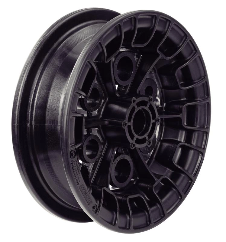 Roda Plástica Universal Tramontina Para Carrinho De Mão 8" Sem Pneu Roda Plástica Universal Tramontina Para Carrinho De Mão 8" Sem Pneu