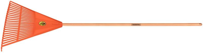 Vassoura Plástica Tramontina Laranja Com 22 Dentes E Cabo De Madeira 120cm Vassoura Plástica Tramontina Laranja Com 22 Dentes E Cabo De Madeira 120cm