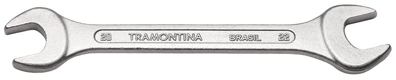 Chave Fixa Tramontina Basic 20x22 Mm Com Corpo Em Aço Especial Cromado Chave Fixa Tramontina Basic 20x22 Mm Com Corpo Em Aço Especial Cromado