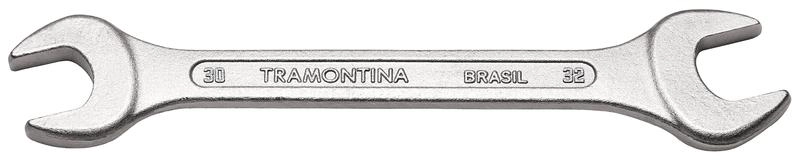 Chave Fixa Tramontina Basic 30x32 Mm Com Corpo Em Aço Especial Cromado Chave Fixa Tramontina Basic 30x32 Mm Com Corpo Em Aço Especial Cromado