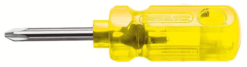 Chave De Fenda Toco Tramontina Master Com Ponta Cruzada Em Aço Cromo Vanádio 1/4x1.1/2" Chave De Fenda Toco Tramontina Master Com Ponta Cruzada Em Aço Cromo Vanádio 1/4x1.1/2"