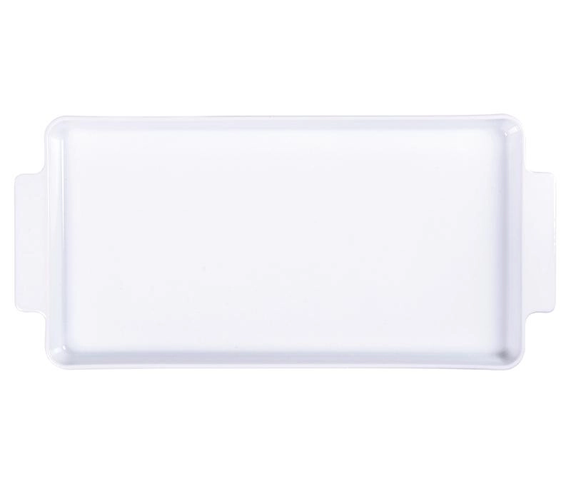 Travessa Retangular Tramontina Maria Augusta 36x19 Cm Em Porcelana Travessa Retangular Tramontina Maria Augusta 36x19 Cm Em Porcelana
