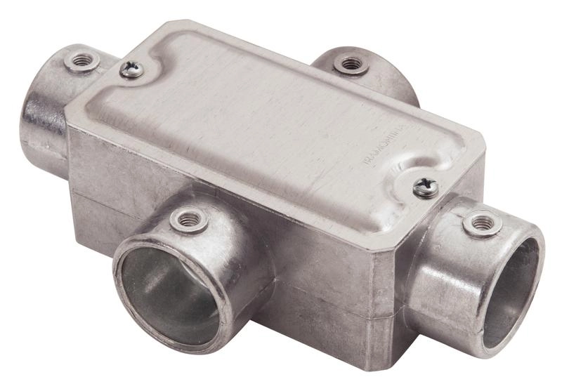 Condulete Tramontina Fixo 3/4" Tipo "X" Com Tampa Sem Rosca