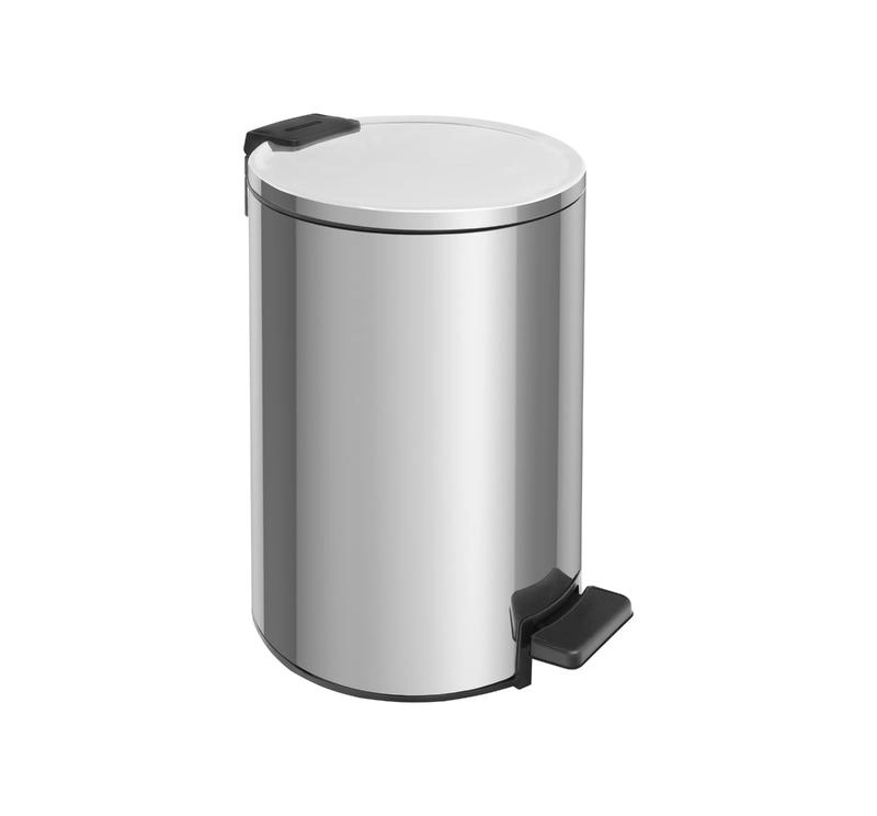 Lixeira Com Pedal Tramontina Em Aço Inox Acabamento Polido E Balde Interno Loop 12 Litros Lixeira Com Pedal Tramontina Em Aço Inox Acabamento Polido E Balde Interno Loop 12 Litros