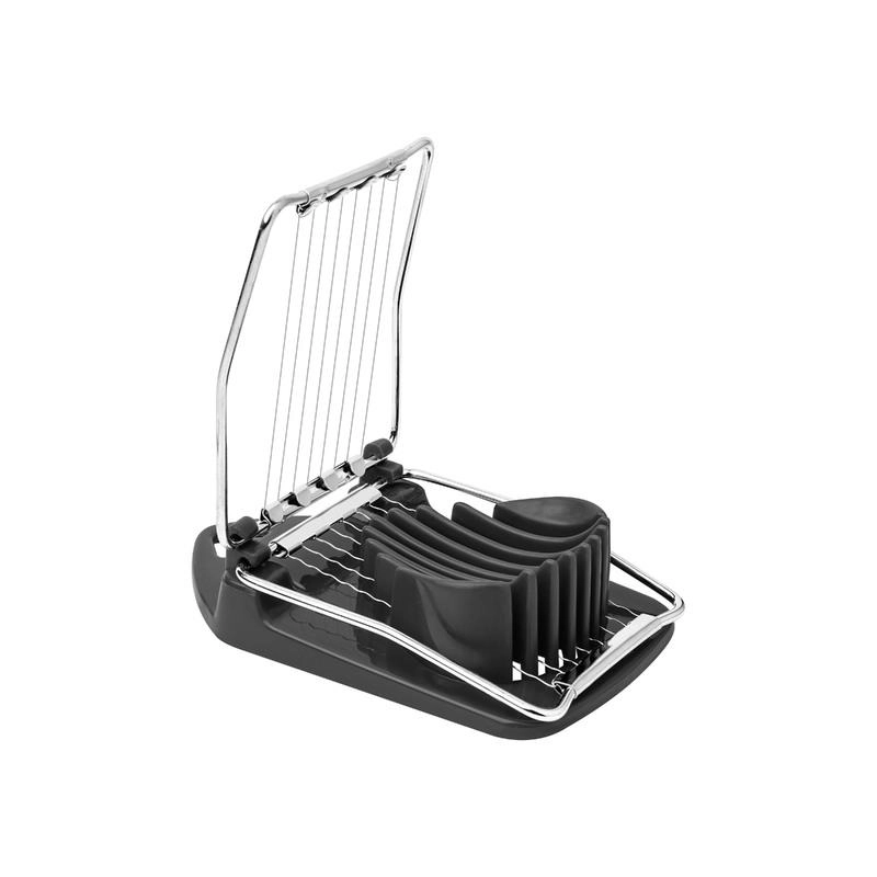 Fatiador De Ovos 2 Em 1 Tramontina Cinza Em Aço Inox E Polipropileno Utilitá Fatiador De Ovos 2 Em 1 Tramontina Cinza Em Aço Inox E Polipropileno Utilitá