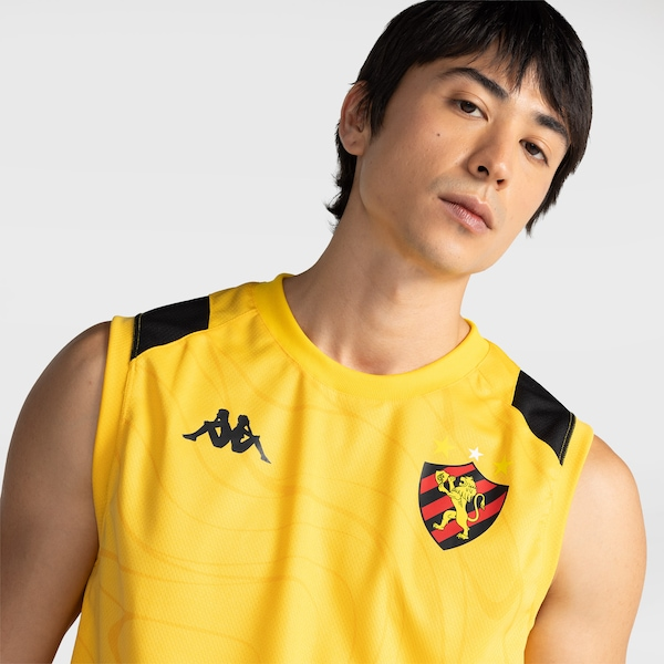Camiseta Regata do Sport Treino Atleta 26/27 Kappa Masculina Camiseta Regata do Sport Treino Atleta 26/27 Kappa Masculina