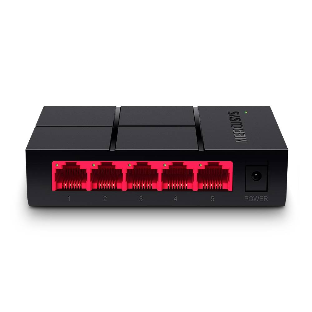 Switch Mercusys MS105G 5 Portas Gigabit 10/100/1000Mbps Switch Mercusys MS105G 5 Portas Gigabit 10/100/1000Mbps