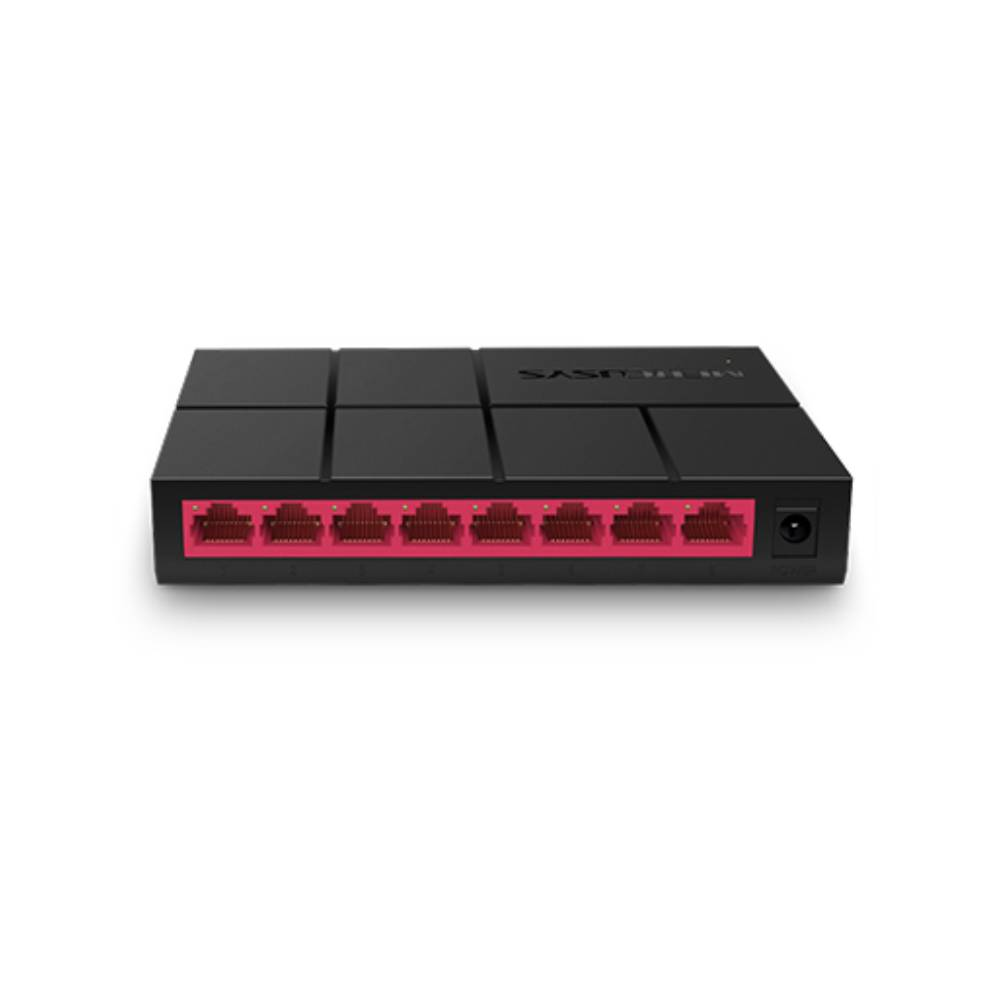 Switch Mercusys MS108G 8 Portas Gigabit 10/100/1000Mbps Switch Mercusys MS108G 8 Portas Gigabit 10/100/1000Mbps