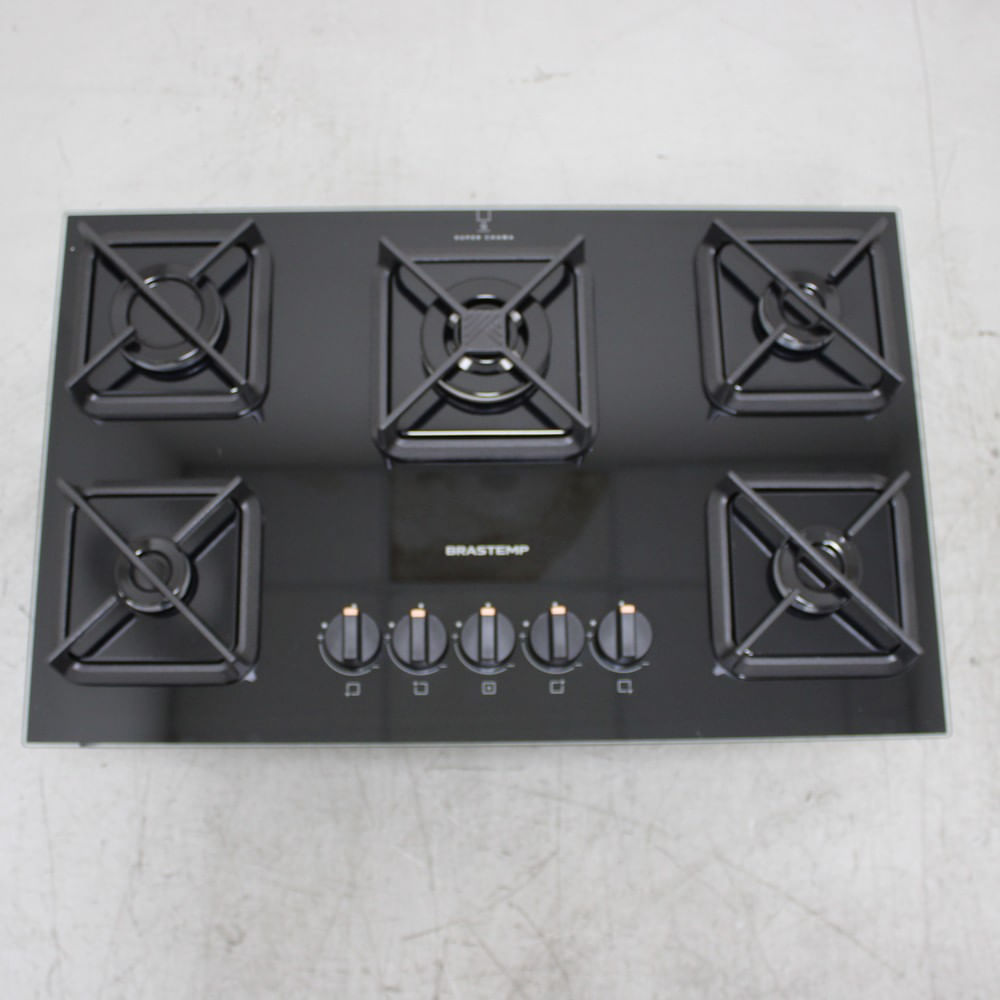Cooktop Brastemp 5 Bocas A Gás, Grades De Ferro Fundido E Chamas Especiais - Bds75aeus2_Wotimo_Cf6659835 Bivolt Cooktop Brastemp 5 Bocas A Gás, Grades De Ferro Fundido E Chamas Especiais - Bds75aeus2_Wotimo_Cf6659835 Bivolt