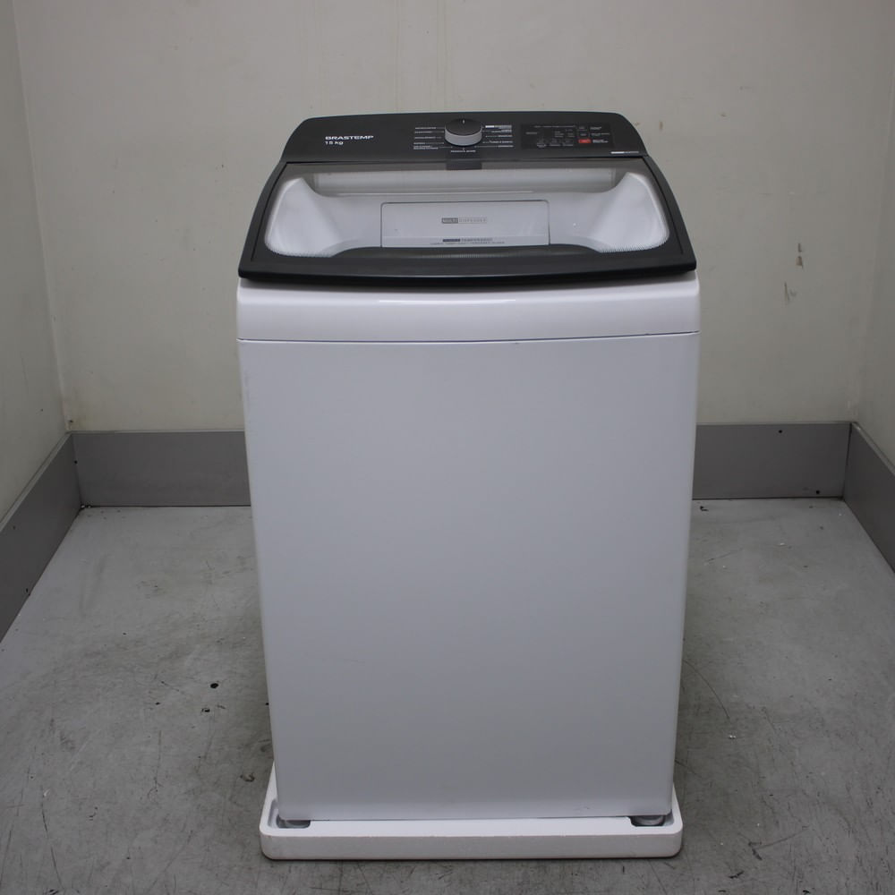 Máquina De Lavar Brastemp 15Kg Branca Com Ciclo Tira Manchas Advanced E Smart Sensor - Bwf15abbs3_Wbom_Cf6216826 220V