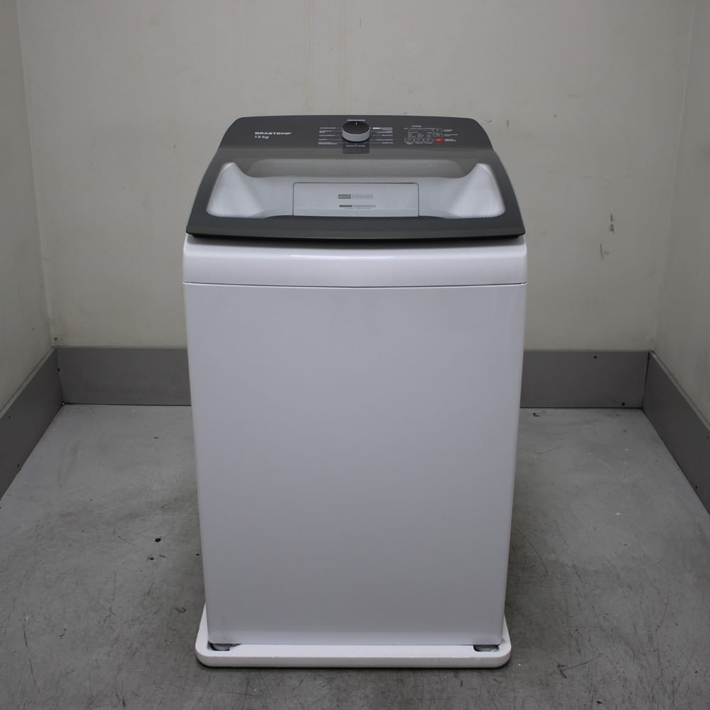 Máquina De Lavar Brastemp 13Kg Branca Com Ciclo Tira Manchas Advanced E Ciclo Antibolinha - Bwk13abbs3_Wbom_Cf6202158 220V