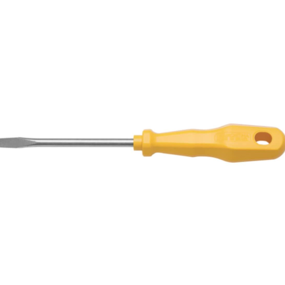 Chave De Fenda Tramontina Master Yellow Com Ponta Chata 1/4x4" Chave De Fenda Tramontina Master Yellow Com Ponta Chata 1/4x4"