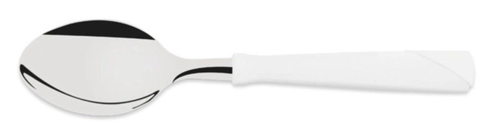 Colher De Mesa Tramontina Inox New Kolor Branca Colher De Mesa Tramontina Inox New Kolor Branca
