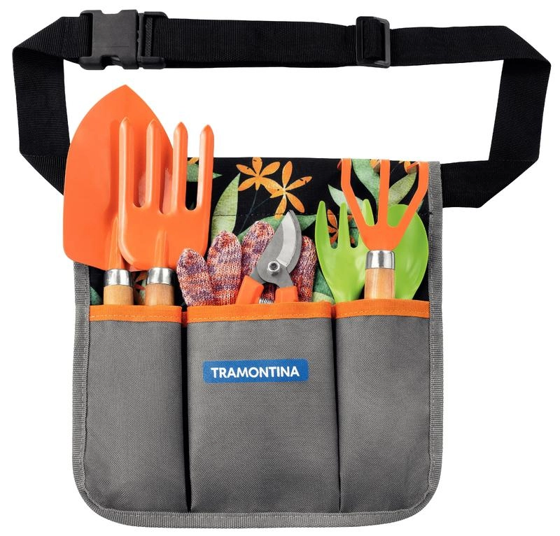 Conjunto Cinto Para Jardinagem Tramontina 8 Peças Conjunto Cinto Para Jardinagem Tramontina 8 Peças