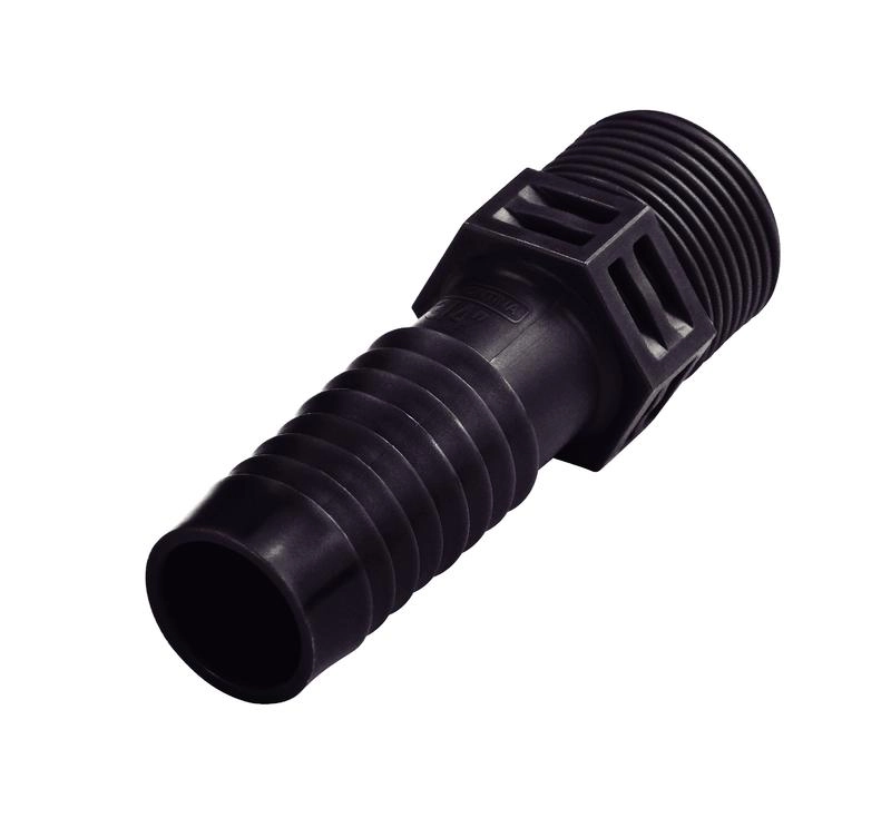 Adaptador Com Rosca Externa Tramontina 3/4" Para Mangueiras De PEBD Adaptador Com Rosca Externa Tramontina 3/4" Para Mangueiras De PEBD
