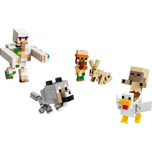 LEGO® Minecraft® - Ataque do Deserto do Cavaleiro de Galinha LEGO® Minecraft® - Ataque do Deserto do Cavaleiro de Galinha