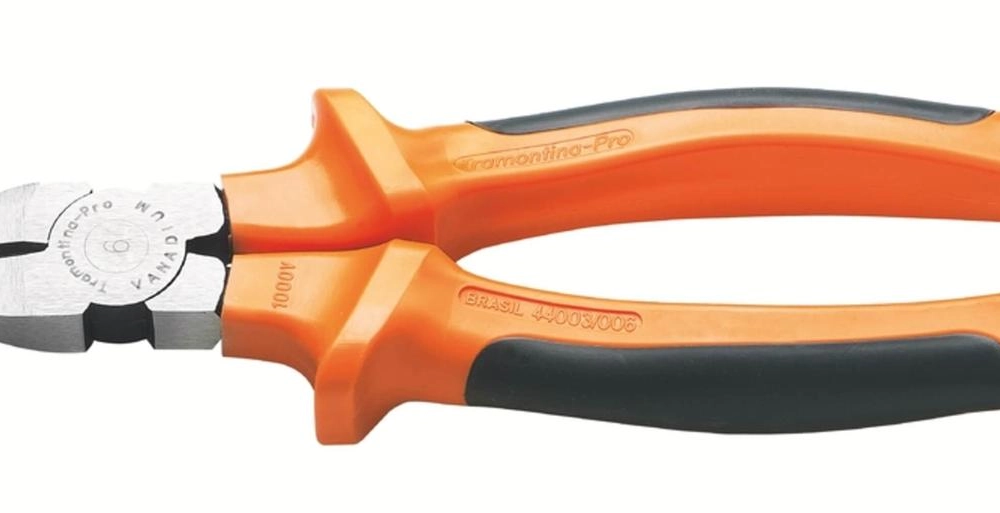 Alicate Corte Diagonal Tramontina PRO Isolado 1.000 V 6" Alicate Corte Diagonal Tramontina PRO Isolado 1.000 V 6"