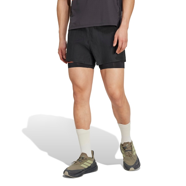 Bermuda 2 em 1 adidas Adi365 H.Koumori Running Masculina Bermuda 2 em 1 adidas Adi365 H.Koumori Running Masculina