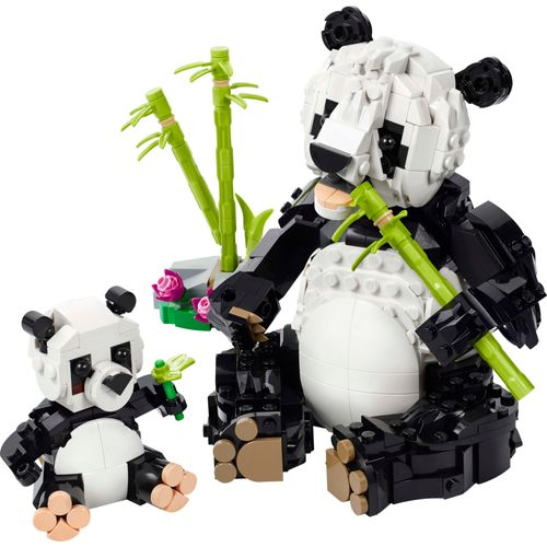 LEGO® Creator 3 em 1 - Animais selvagens: Família Panda