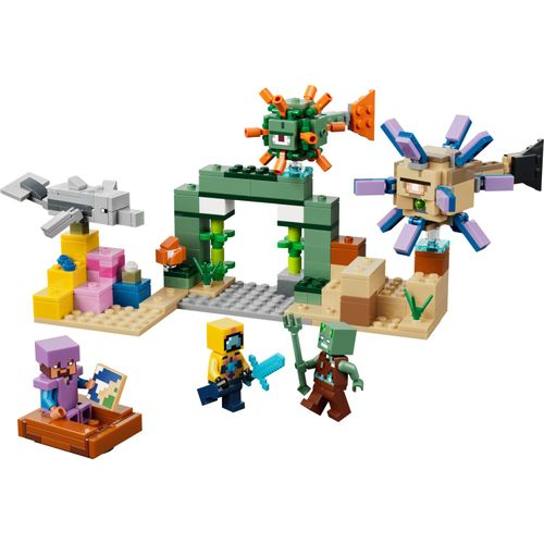 LEGO® Minecraft - Aventura Subaquática LEGO® Minecraft - Aventura Subaquática