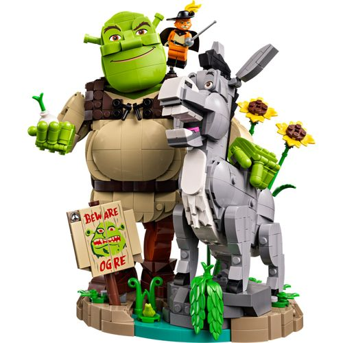 LEGO® Shrek, Burro e Gato de Botas LEGO® Shrek, Burro e Gato de Botas