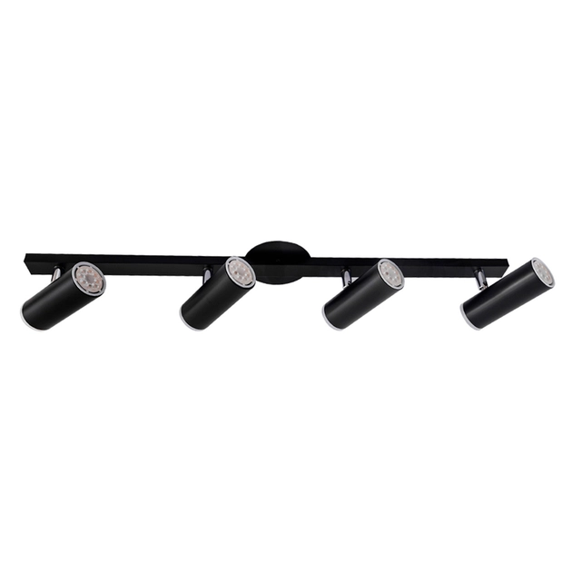 Spot De Sobrepor Aluminio Acrilico Dicroica Gu10 - PRETO Spot De Sobrepor Aluminio Acrilico Dicroica Gu10 - PRETO