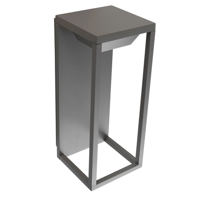Arandela Led Aluminio 5W 3000K Ip54 Molde - CINZA ESVERDEADO Arandela Led Aluminio 5W 3000K Ip54 Molde - CINZA ESVERDEADO