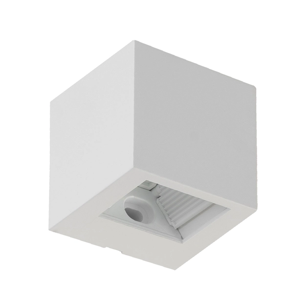Arandela Led Abs 2W 3000K Ip65 0 A 90 Block - BRANCO Arandela Led Abs 2W 3000K Ip65 0 A 90 Block - BRANCO