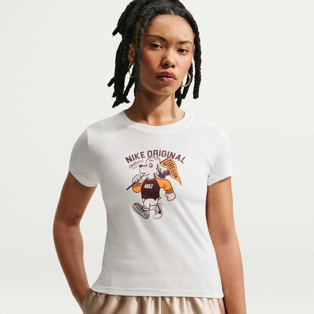 Camiseta Cropped Nike Sportswear Chill Knit MSC Feminina Camiseta Cropped Nike Sportswear Chill Knit MSC Feminina