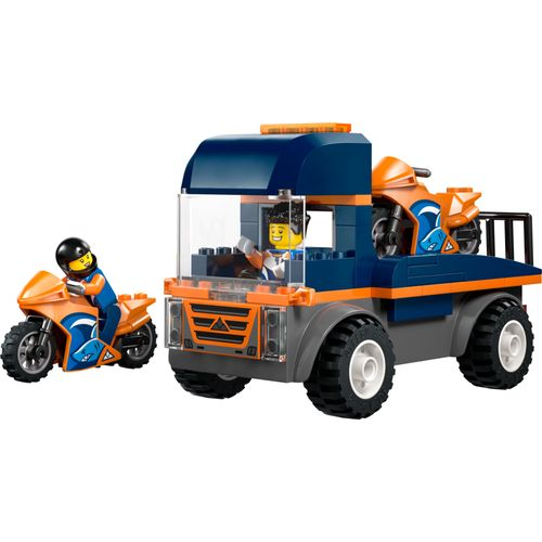 LEGO® City - Transportador de motocicletas LEGO® City - Transportador de motocicletas