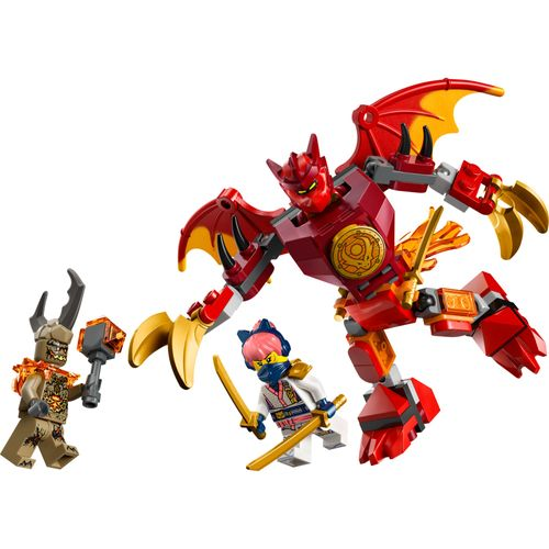 LEGO® Ninjago - Pacote de Batalha do Robô Dragão do Kai LEGO® Ninjago - Pacote de Batalha do Robô Dragão do Kai